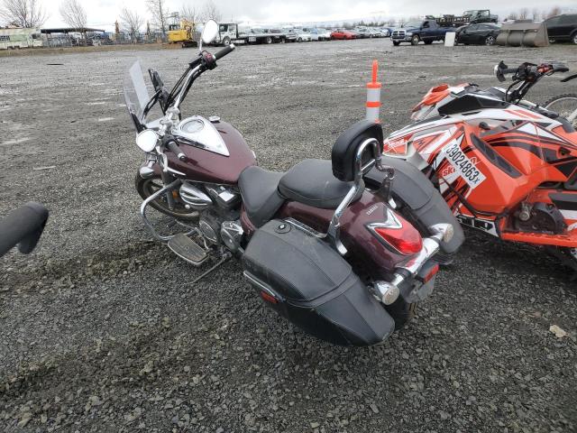 JYAVN01E69A000248 - 2009 YAMAHA XVS950 A BURGUNDY photo 3