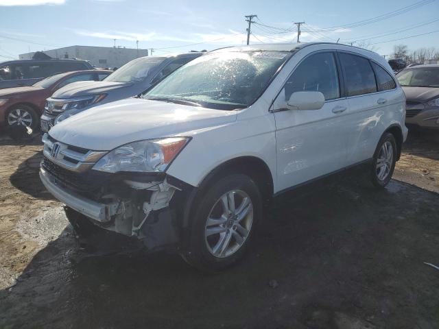 5J6RE4H78BL035981 - 2011 HONDA CR-V EXL WHITE photo 1