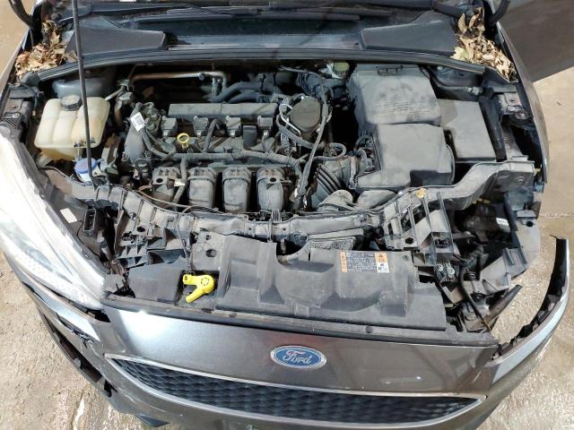 1FADP3F20FL249533 - 2015 FORD FOCUS SE GRAY photo 11