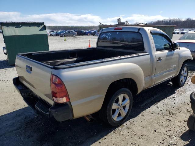 5TENX22N55Z060109 - 2005 TOYOTA TACOMA TAN photo 3