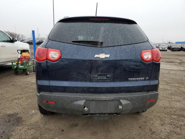 1GNKRGED5BJ339179 - 2011 CHEVROLET TRAVERSE L BLUE photo 6