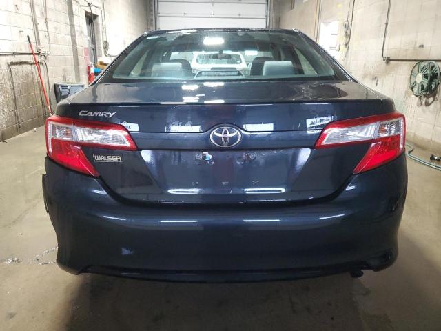 4T4BF1FK9DR301095 - 2013 TOYOTA CAMRY L Bleu photo 6
