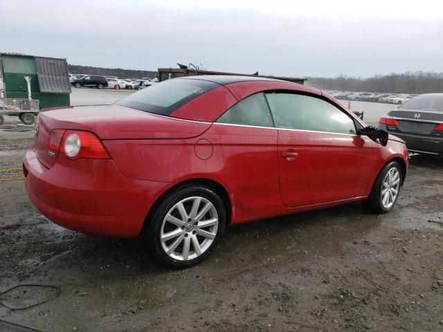 WVWBA71F78V024313 - 2008 VOLKSWAGEN EOS TURBO RED photo 3