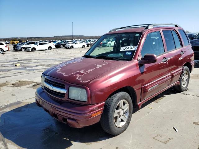 2CNBE634136928533 - 2003 CHEVROLET TRACKER LT MAROON photo 1