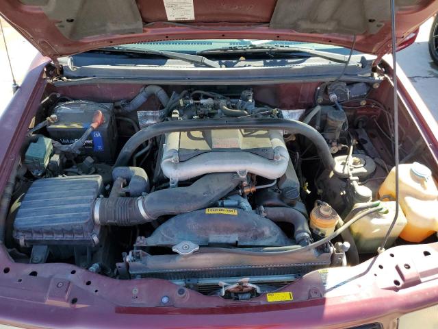 2CNBE634136928533 - 2003 CHEVROLET TRACKER LT MAROON photo 11