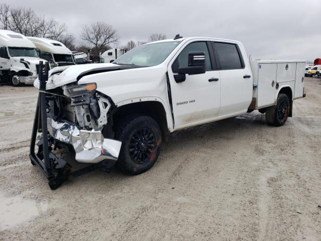 1GB4YSEY4MF190977 - 2021 CHEVROLET SILVERADO K3500 WHITE photo 1