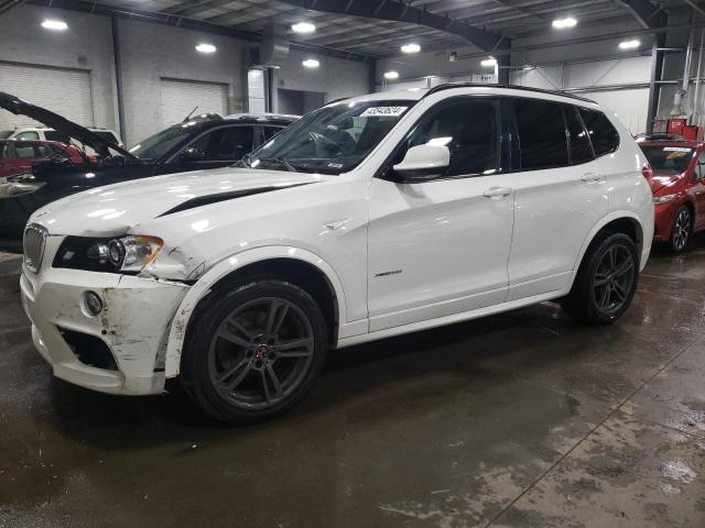 5UXWX7C57BL734320 - 2011 BMW X3 XDRIVE35I WHITE photo 1