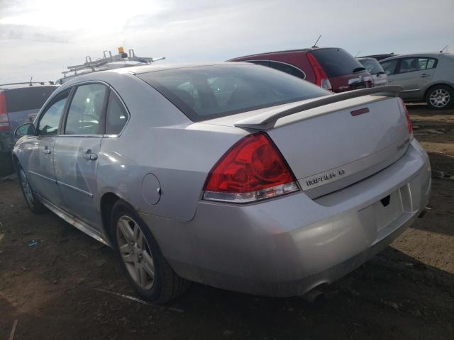 2G1WG5E31C1136645 - 2012 CHEVROLET IMPALA LT SILVER photo 2