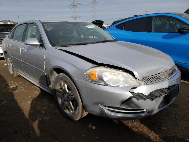 2G1WG5E31C1136645 - 2012 CHEVROLET IMPALA LT SILVER photo 4