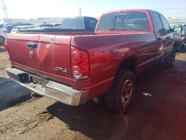 3D7KS28T49G543864 - 2009 DODGE RAM 2500 RED photo 3