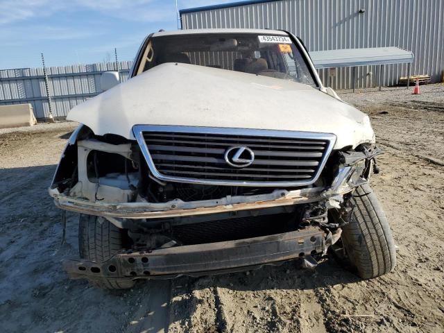 JT6HT00W5Y0078484 - 2000 LEXUS LX 470 WHITE photo 5