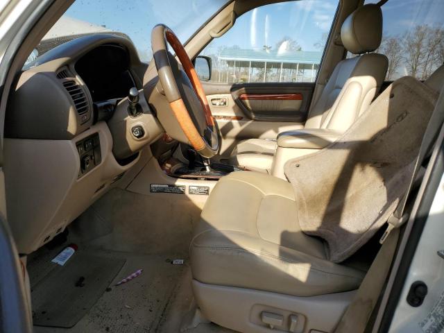 JT6HT00W5Y0078484 - 2000 LEXUS LX 470 WHITE photo 7