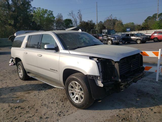 1GKS2GKC4HR121371 - 2017 GMC YUKON XL K1500 SLT SILVER photo 4