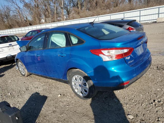 1FAHP3F22CL250499 - 2012 FORD FOCUS SE BLUE photo 2