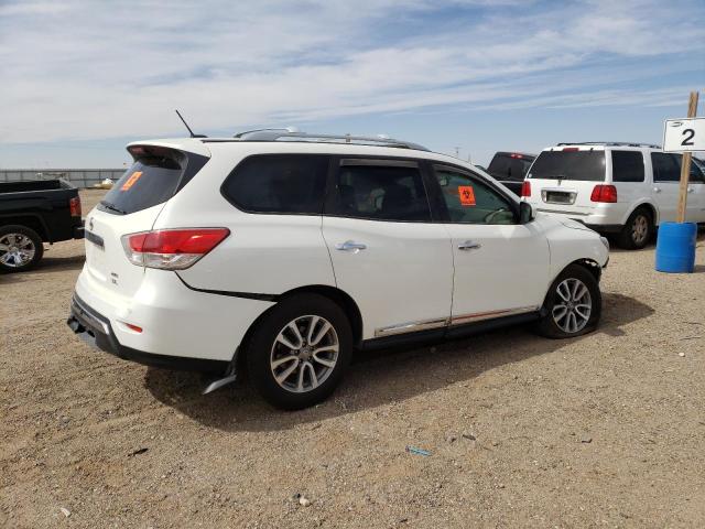 5N1AR2MM1DC604935 - 2013 NISSAN PATHFINDER S WHITE photo 3