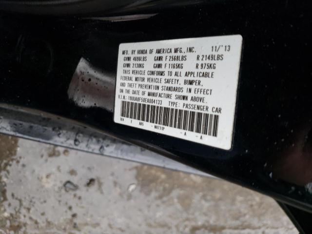 19UUA8F50EA004133 - 2014 ACURA TL TECH BLACK photo 12