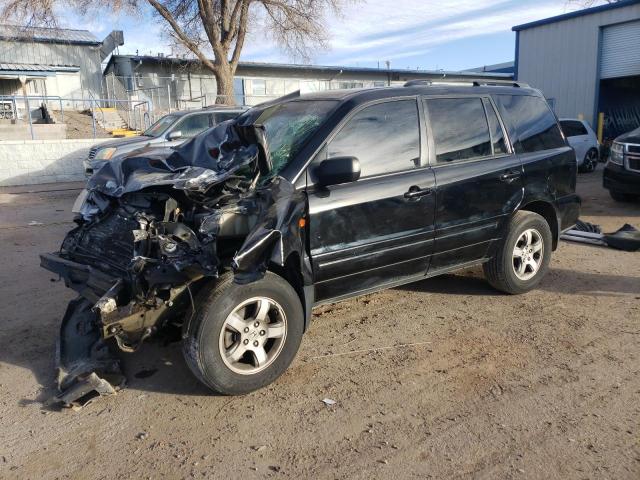 5FNYF28497B043204 - 2007 HONDA PILOT EX BLACK photo 1