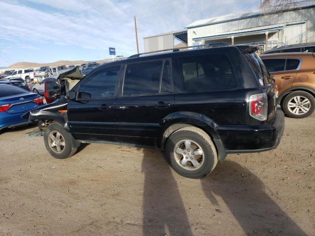 5FNYF28497B043204 - 2007 HONDA PILOT EX BLACK photo 2