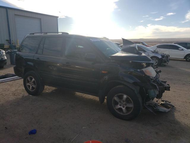 5FNYF28497B043204 - 2007 HONDA PILOT EX BLACK photo 4