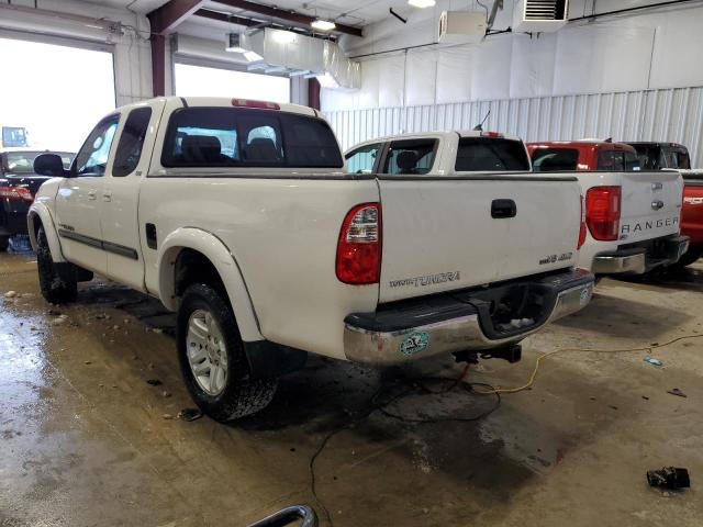 5TBBT44105S459679 - 2005 TOYOTA TUNDRA ACCESS CAB SR5 WHITE photo 2