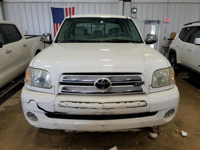 5TBBT44105S459679 - 2005 TOYOTA TUNDRA ACCESS CAB SR5 WHITE photo 5