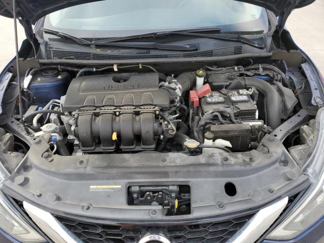 3N1AB7AP5KY281095 - 2019 NISSAN SENTRA S BLUE photo 11