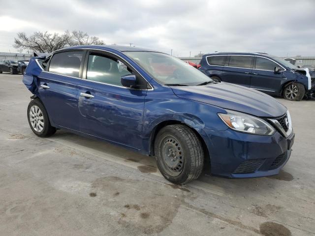 3N1AB7AP5KY281095 - 2019 NISSAN SENTRA S BLUE photo 4