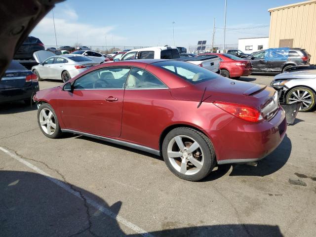 1G2ZH36N284308512 - 2008 PONTIAC G6 GT BURGUNDY photo 2