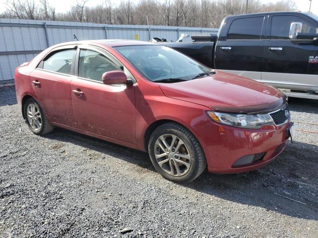 KNAFU4A24C5495491 - 2012 KIA FORTE EX RED photo 4