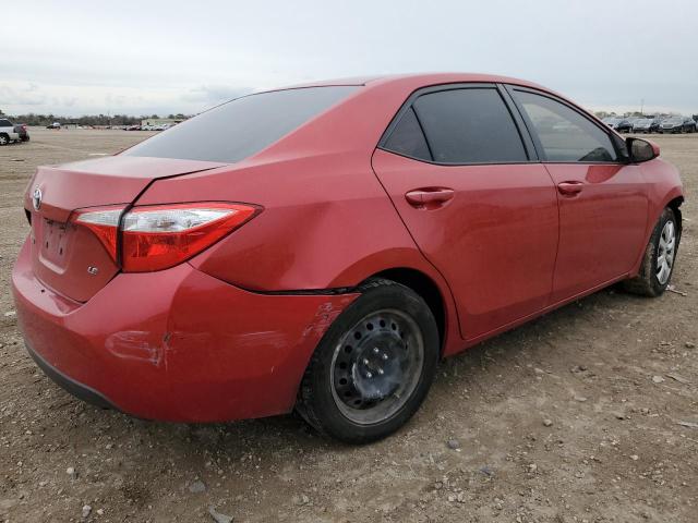 5YFBURHE1GP460558 - 2016 TOYOTA COROLLA L RED photo 3