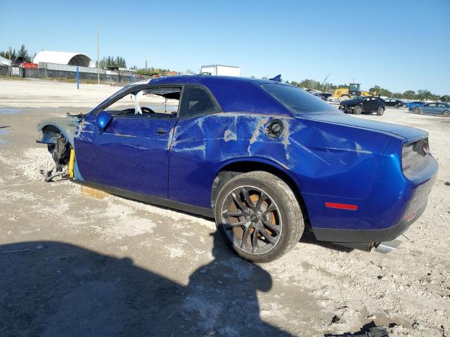 2C3CDZFJ5MH604784 - 2021 DODGE CHALLENGER R/T SCAT PACK BLUE photo 2