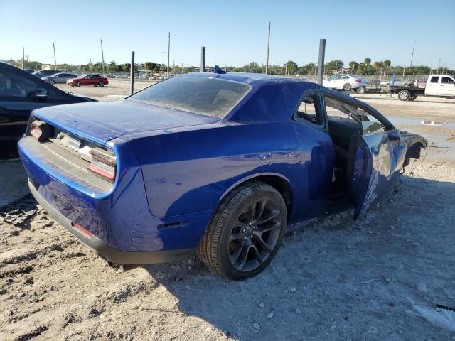 2C3CDZFJ5MH604784 - 2021 DODGE CHALLENGER R/T SCAT PACK BLUE photo 3