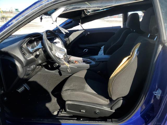 2C3CDZFJ5MH604784 - 2021 DODGE CHALLENGER R/T SCAT PACK BLUE photo 7