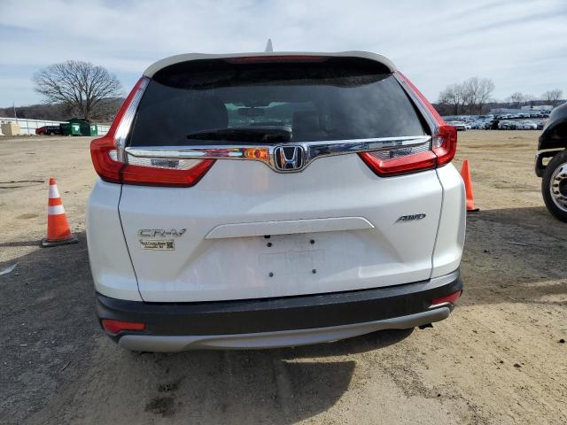 5J6RW2H83HL025023 - 2017 HONDA CR-V EXL WHITE photo 6