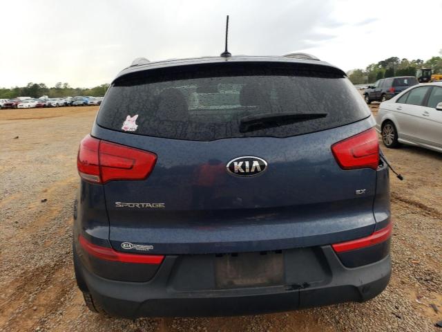 KNDPC3AC1G7862449 - 2016 KIA SPORTAGE EX BLUE photo 6