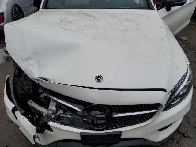 WDDWJ4KB2HF593338 - 2017 MERCEDES-BENZ C 300 4MATIC WHITE photo 11