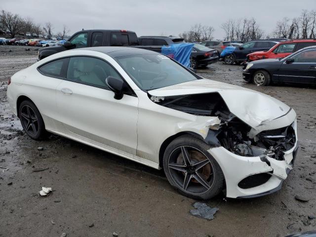 WDDWJ4KB2HF593338 - 2017 MERCEDES-BENZ C 300 4MATIC WHITE photo 4