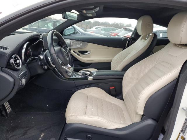 WDDWJ4KB2HF593338 - 2017 MERCEDES-BENZ C 300 4MATIC WHITE photo 7