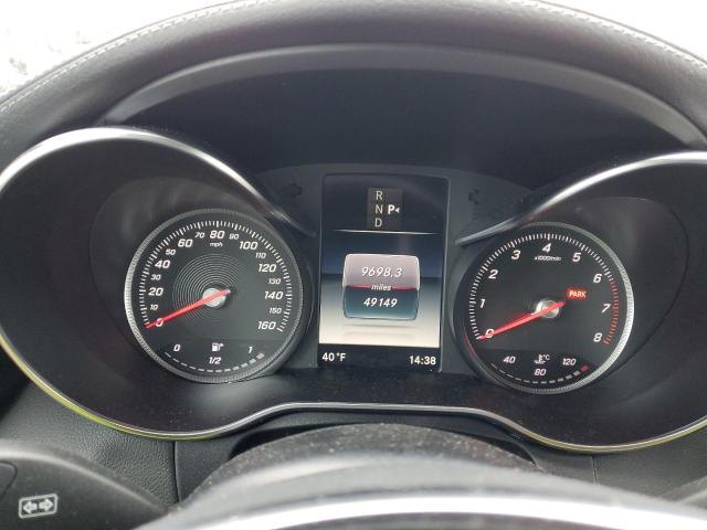 WDDWJ4KB2HF593338 - 2017 MERCEDES-BENZ C 300 4MATIC WHITE photo 9