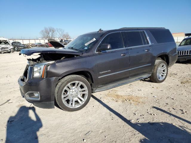 1GKS2GKC1JR141048 - 2018 GMC YUKON XL K1500 SLT BLACK photo 1