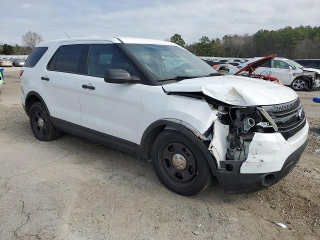 1FM5K8AR2FGA57792 - 2015 FORD EXPLORER POLICE INTERCEPTOR WHITE photo 4