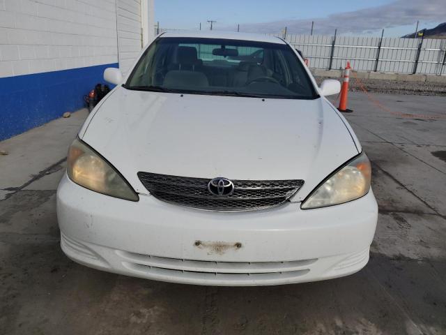4T1BE32K63U250524 - 2003 TOYOTA CAMRY LE WHITE photo 5