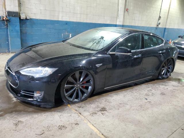 5YJSA1H46FF082166 - 2015 TESLA MODEL S P85D BLACK photo 1