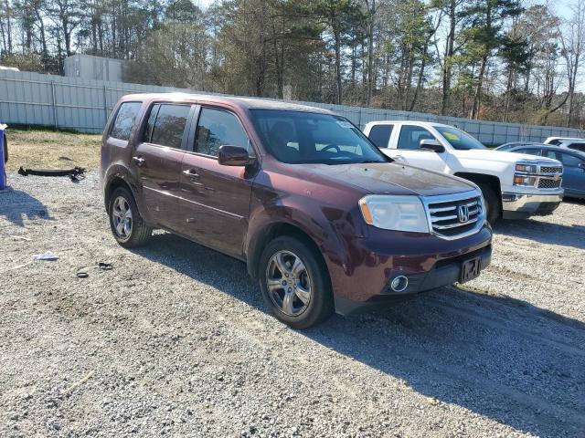 5FNYF3H4XDB002372 - 2013 HONDA PILOT EX BROWN photo 4