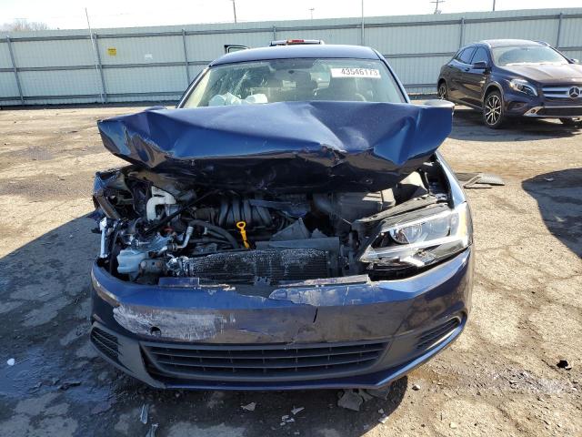 3VW2K7AJ7DM404402 - 2013 VOLKSWAGEN JETTA BASE Mavi foto 5