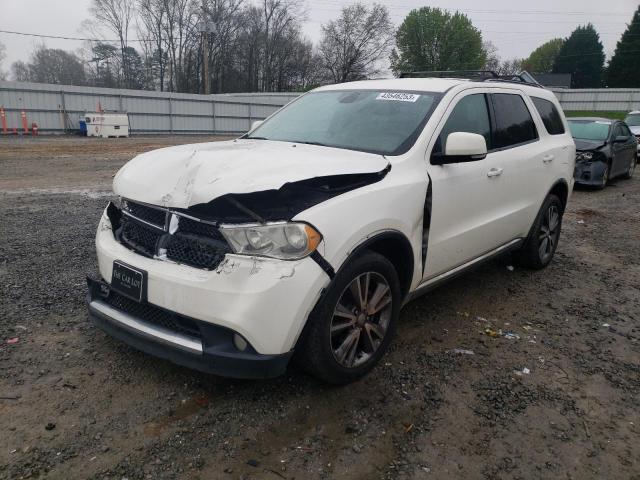 1D4RD4GG7BC742177 - 2011 DODGE DURANGO EX CREW WHITE photo 1