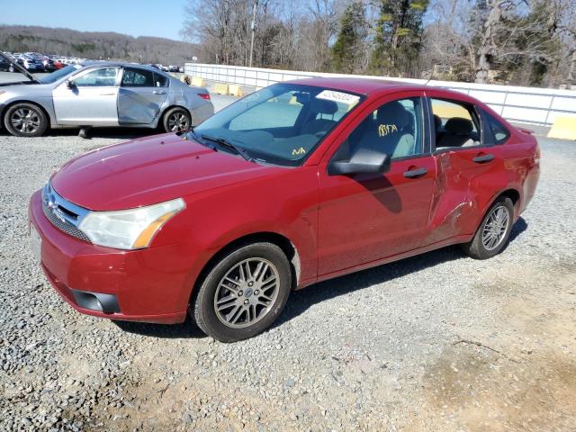 1FAHP3FN0BW132524 - 2011 FORD FOCUS SE RED photo 1