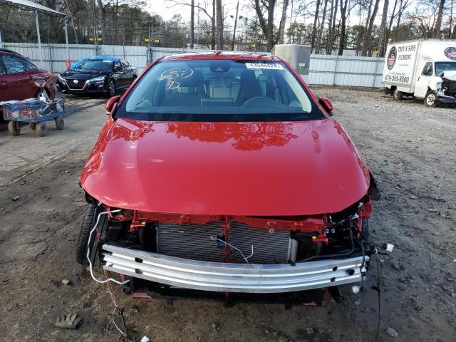 JTDEPMAE0MJ164979 - 2021 TOYOTA COROLLA LE RED photo 5