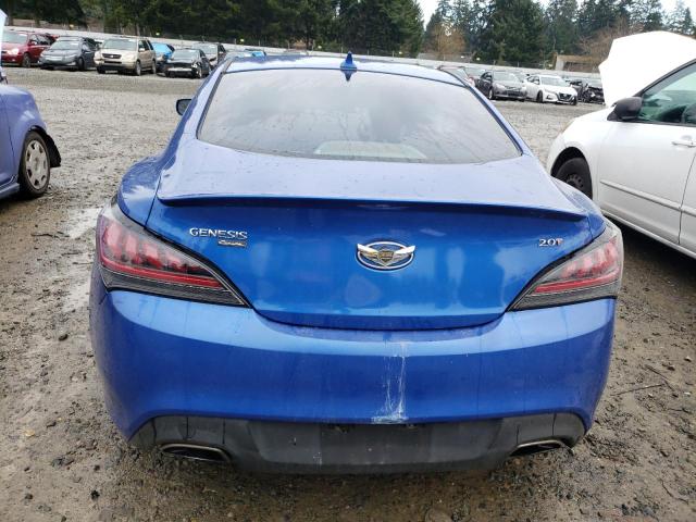 KMHHT6KD0BU043130 - 2011 HYUNDAI GENESIS CO 2.0T BLUE photo 6