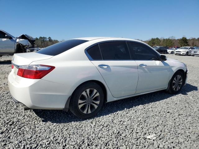 1HGCR2F3XEA078496 - 2014 HONDA ACCORD LX WHITE photo 3